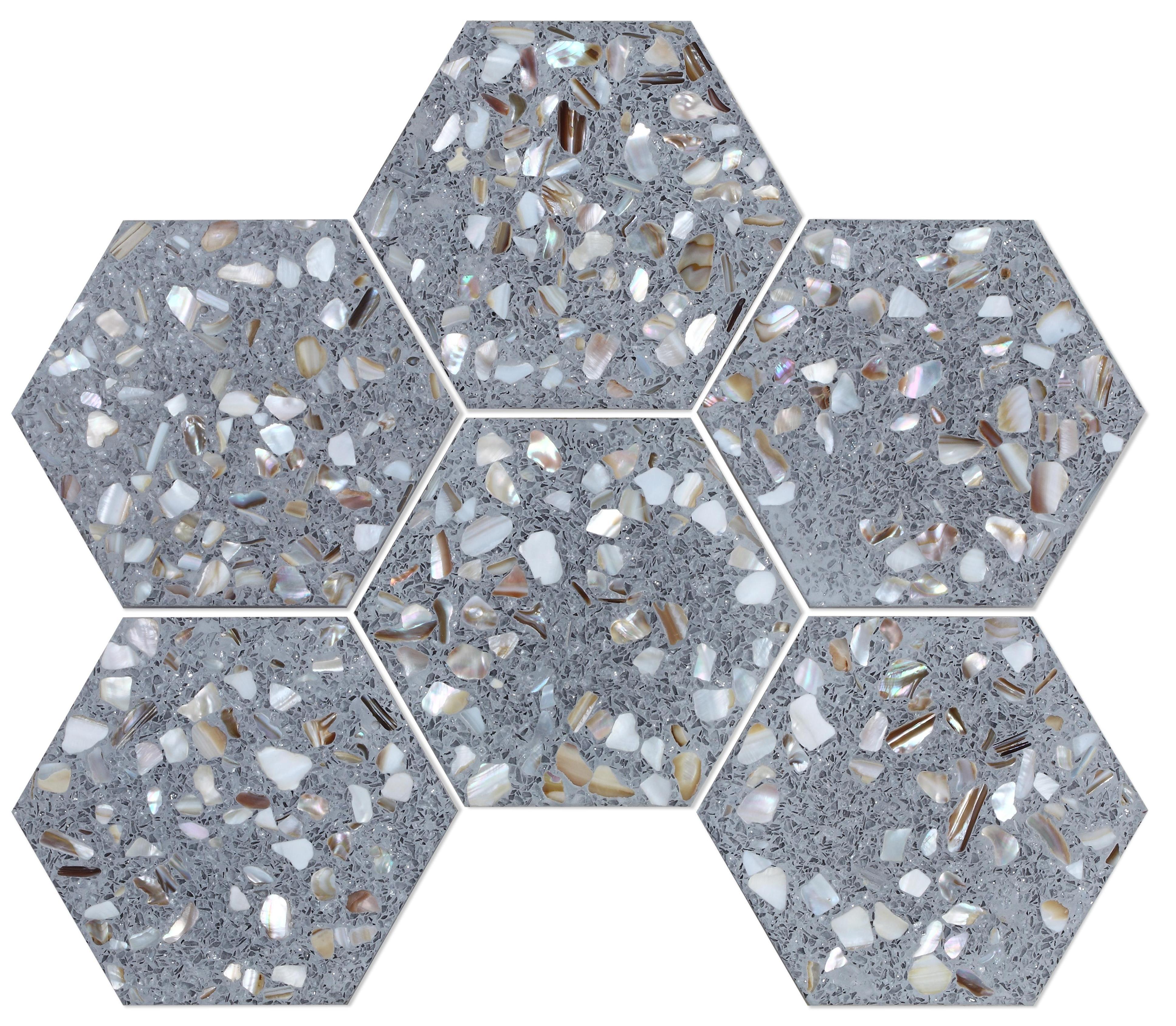 贝壳水泥马赛克YQHGRY