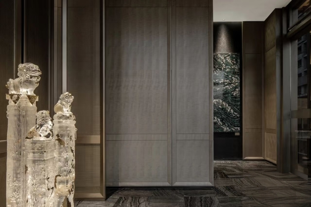 流晶 栓马柱（一对）