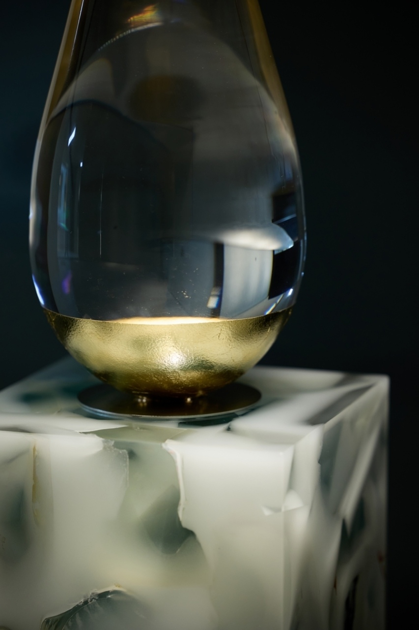流晶 金箔水滴
