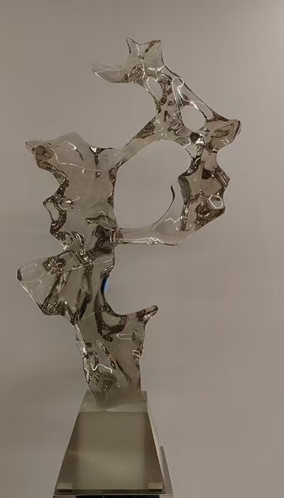 流晶 太湖石  高级灰