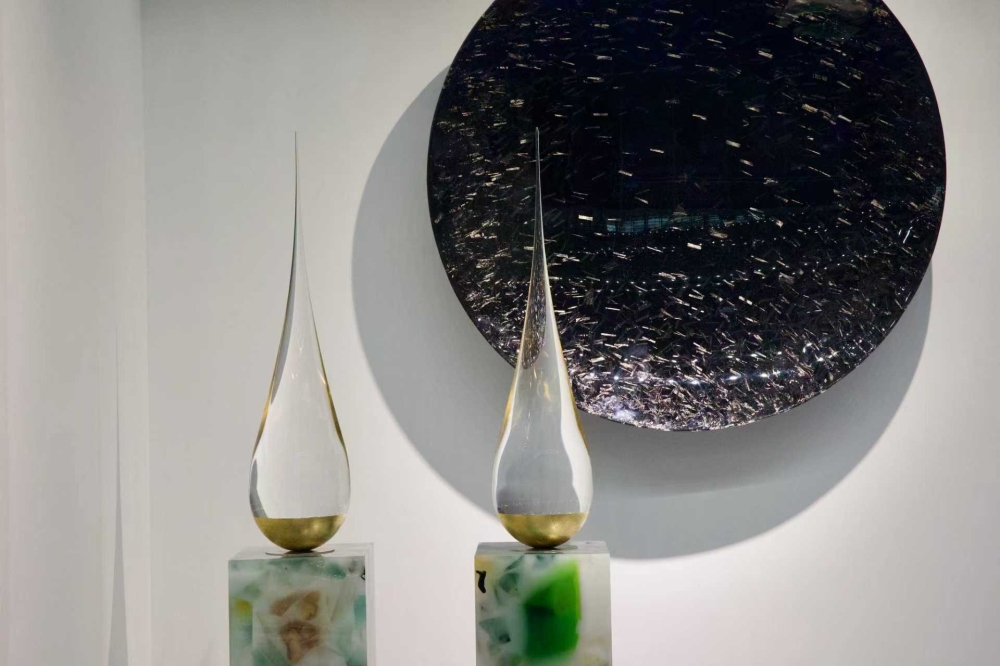 流晶 金箔水滴