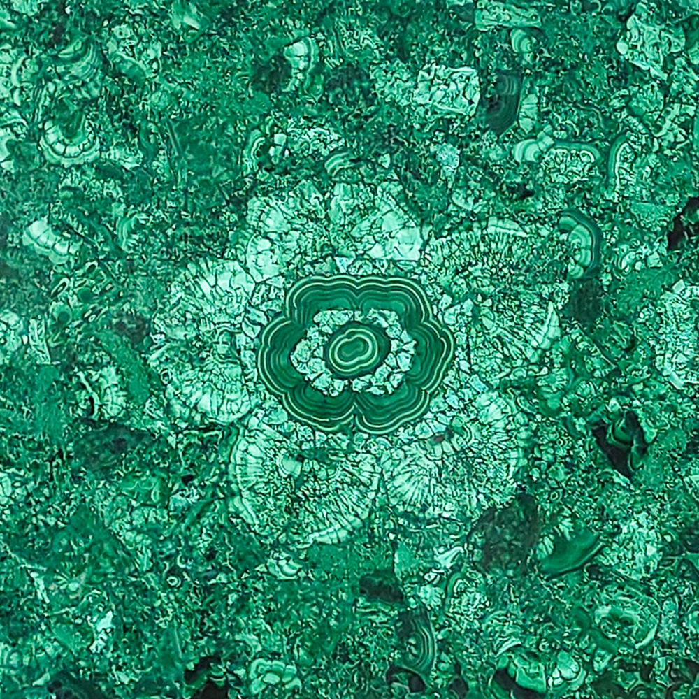 孔雀石拼花