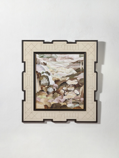 絮染层山